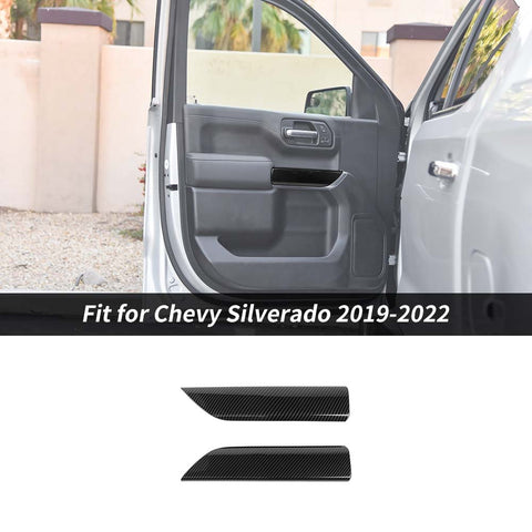 Interior Front Car Door Panel Trim Cover For Chevy Silverado/GMC Sierra 2019-2022 Accessories | CheroCar