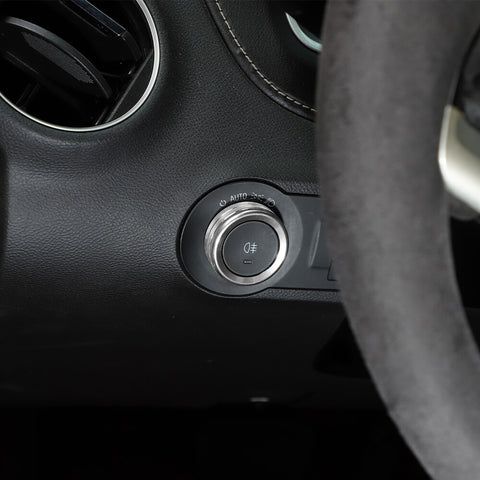 For 2010-2015 Chevy Camaro Center Headlight Switch Button Knob Ring Trim