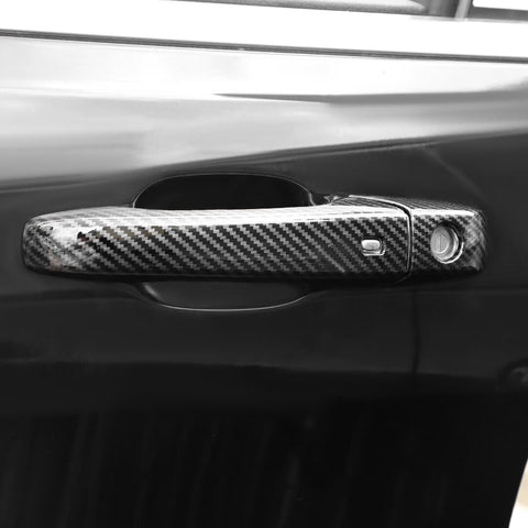 For 2011-2020 Dodge Durango Car Door Handle Rearview Mirror Shell Trim Cover Kit