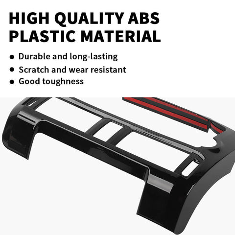 For 2010-2019 Toyota 4Runner Central Navigation Panel Air Conditioner Cover Trim