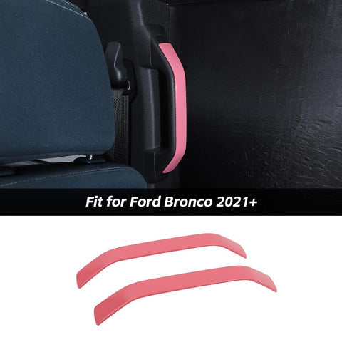 B Pillar Grab Handle Cover Decor Trim For Ford Bronco 2021+ 4-Door Accessories | CheroCar