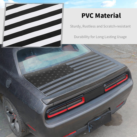 For 2015+ Dodge Challenger Rear Trunk Tail Box Upper Sticker Cover
