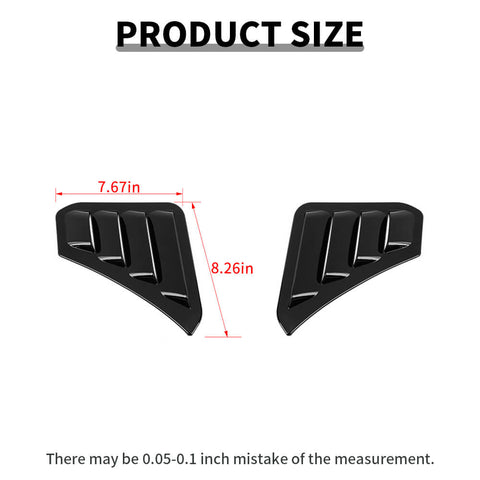 For 2021+ Ford Bronco Leaf Plate Air Vent Outlet Cover Trim Moldings