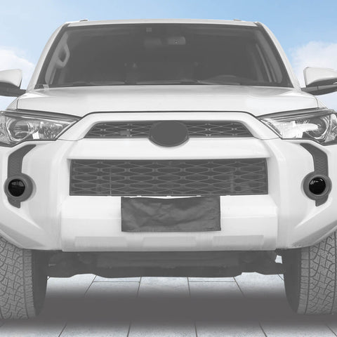 For 2014-2023 Toyota 4Runner Front Fog Light Lamp Decoration Cover Trim