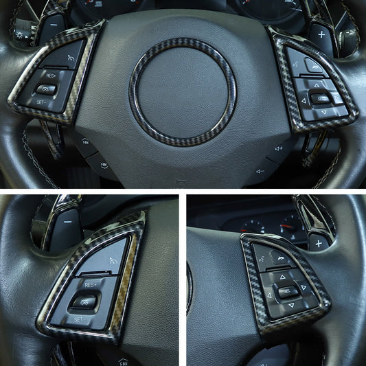 For 2017+ Chevrolet Camaro Steering Wheel Cover Trim