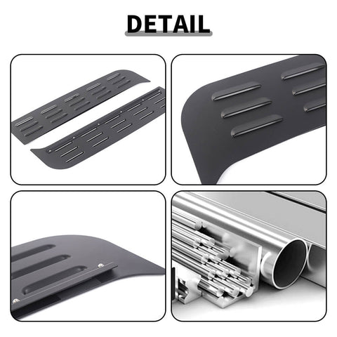 For 2014+ Chevy Colorado/GMC-CANYON Rear Window Glass Louver Air Vent Panel