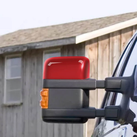 For 2008-2016 Ford F250/F350/F450/F550 Exterior Side Rear View Mirror Cover Trim Shell