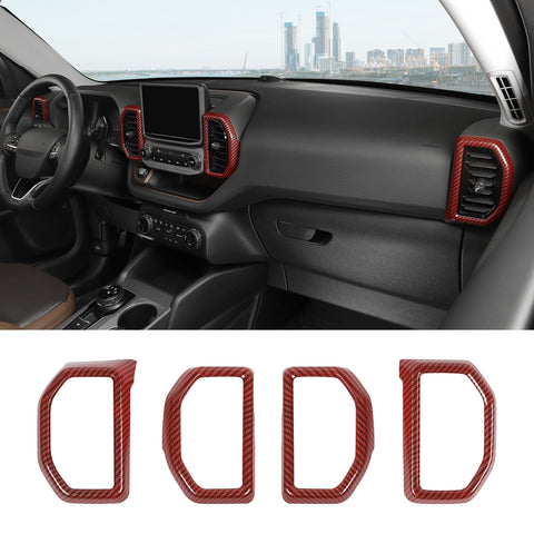 For 2021+ Ford Bronco Sport AC Air Vent Outlet Cover Trim Frame