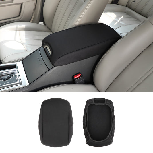 For 2004-2010 Dodge Charger/Chrysler 300CBlack Center Console Armrest Lid Pad Cover
