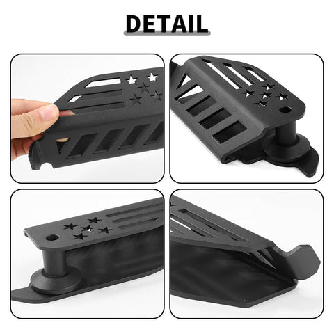 For 2021+ Ford Bronco Car Door Hinge Pedal Foot Pegs Rest Door Step