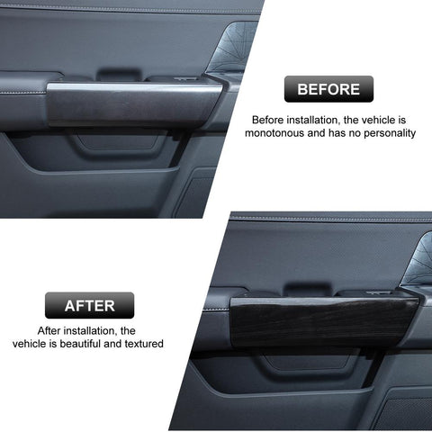 Rear Inner Door Handle Panel Decor Cover For Ford F150 2021+ Accessories | CheroCar