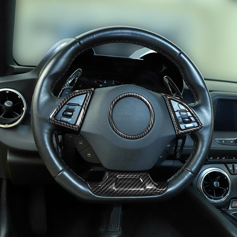 For 2017+ Chevy Camaro Interior Dashboard Panel Decor Cover Trim Kit