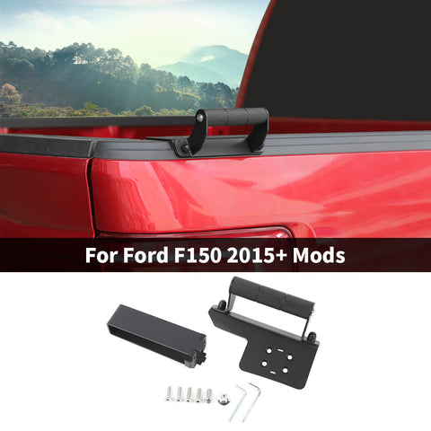 For 2015+ Ford F150 Rear Cargo Box Tailgate Trunk Assist Grab Handle (2 pcs)