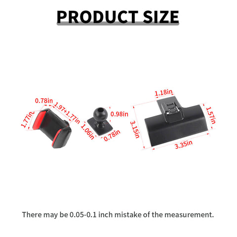 For 2007-2013 Chevy Silverado Center Console Dash Phone Mount Holder Stand Support