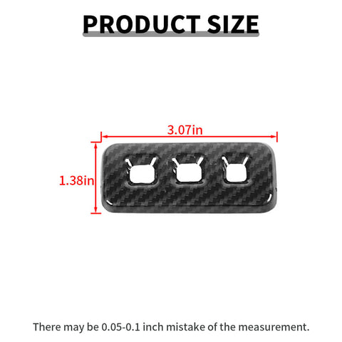 For 2010-2023 Toyota 4Runner Limited Memory Seat Adjustment Decor Cover Trim Bezels