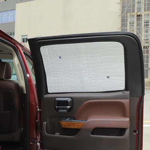 Full Windshield Sun Visor Sunshade Cover UV Protector For Chevy Silverado/GMC Sierra 2014-2017 Accessories | CheroCar