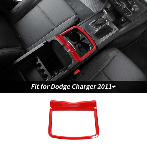 Inner Gear Cup Holder Trim Frame for Dodge Charger 2011+ & 300C 2011+｜CheroCar