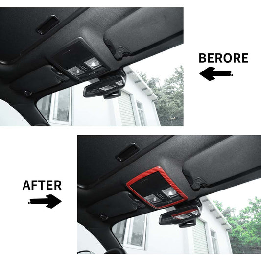 For 2010+ Dodge Challenger Front Reading Light Lamp Cover Trim Frame