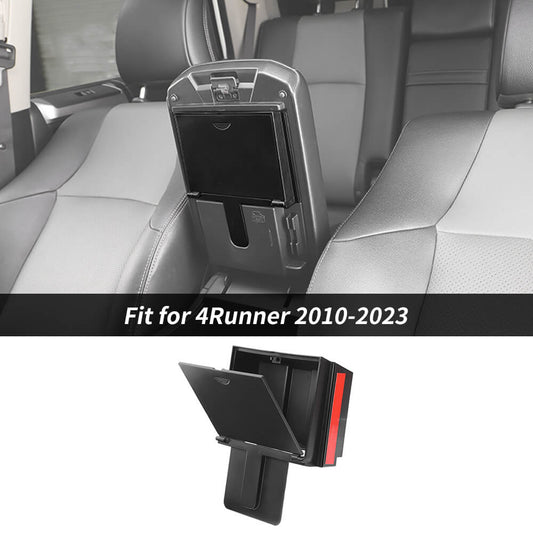For 2010-2023 Toyota 4Runner Armrest Hidden Storage Box Organizer Secret Compartment