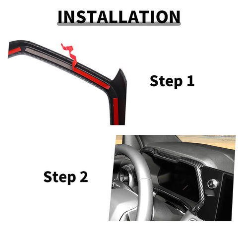 For 2023+ Chevy Colorado/GMC-CANYON Dashboard Meter Instrument Panel Trim Cover