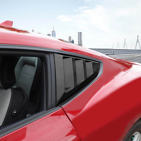 For 2024+ Ford Mustang Car Rear Window Louvers Rear Sun Shade Cover