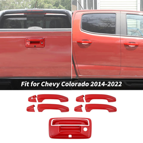 For 2014-2022 Chevy Colorado/GMC CANYON 10 x Door Tailgate Handle Shell Cover Cap Trim