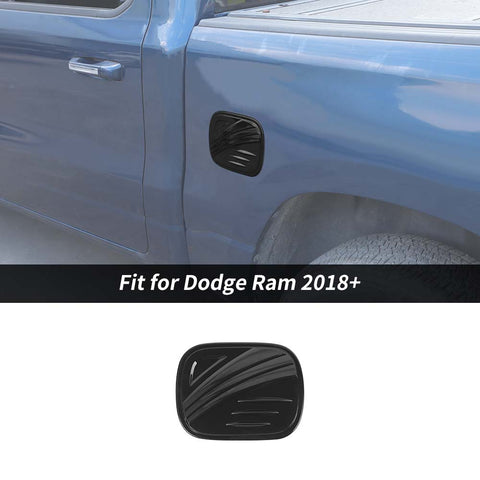 For 2018+ Dodge Ram 1500 Exterior Fuel Filler Door Gas Tank Cap Cover Trim