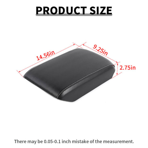 For 2010-2023 4Runner Center Console Armrest Box Leather Protector Cover