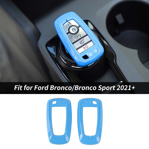 Key Fob Cover Case Protector Shell For Ford F-150 2018+ & Bronco 2021+ & Bronco Sport 2021+ & Mustang 2024+｜CheroCar