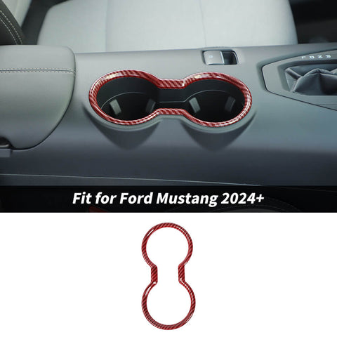 For 2024+ Ford Mustang Car Water Cup Holder Cover Trim
