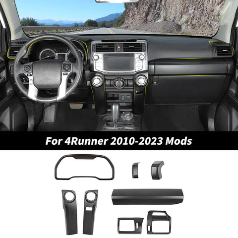 For 2010-2023 4Runner Interior Center Console Trim Cover Kit
