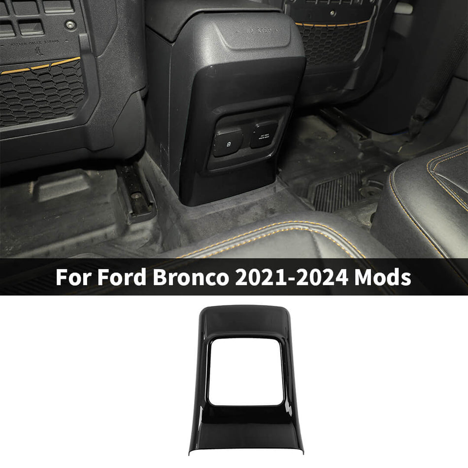 For 2021-2024 Ford Bronco Rear Window Switch Panel Decoration Cover Trim