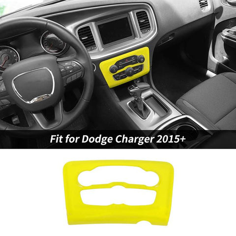 For  2015+ Dodge Charger Central Control Air Conditioning A/C Panel Cover Trim