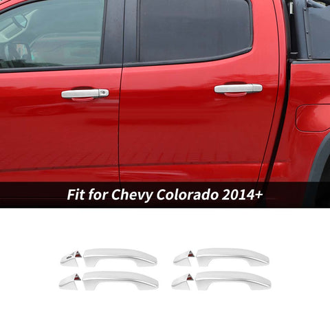 Door Handle Shell Trims Cover Bezel For Chevy Colorado 2014+ Accessories | CheroCar