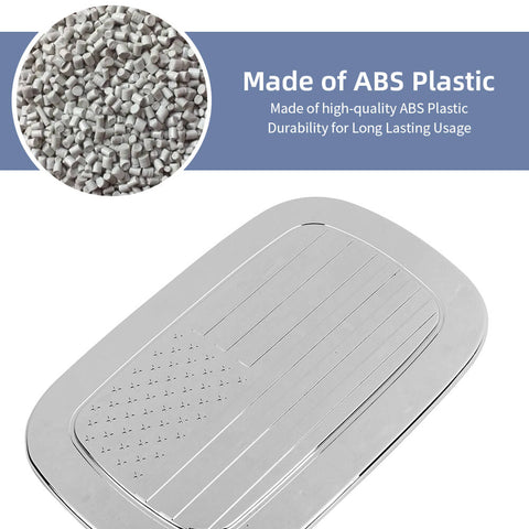 For 2011+ Dodge Durango Fuel Tank Door Cover Gas Lid Cap Trim US Flag