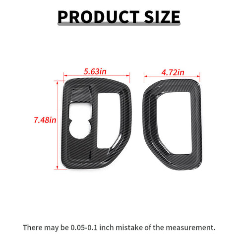 For 2019-2022 Chevy Silverado/GMC Sierra Dash Sides AC Air Vent Trim Cover