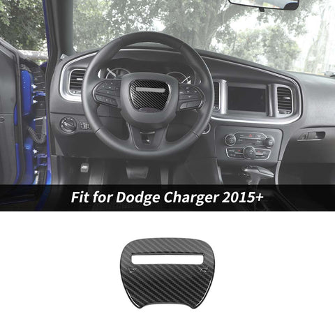 Steering Wheel Center Panel Trim For Dodge Charger/Challenger 2015+/ Durango 2014+ Accessories | CheroCar