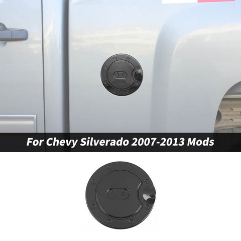 For 2007-2017 Chevy Silverado/GMC-SIERRA Gas Cap Door Fuel Tank Decor Cover Trim