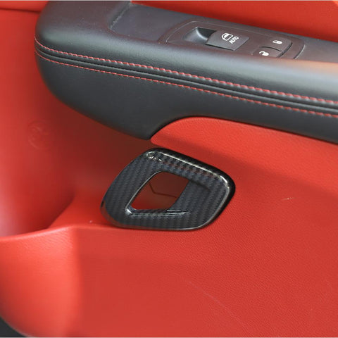 Interior Door Handle Cover Trim Decoration for Dodge Challenger 2015+ Accessories｜CheroCar