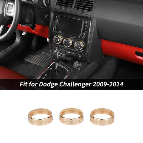 Air Conditioner Knob Cover Trim for Dodge Challenger 2009-2014｜CheroCar