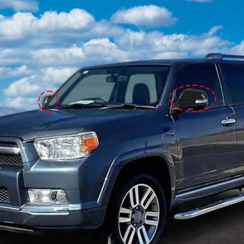 For 2010-2013 4Runner Car Rear View Mirror Panel Decor Cover Trim Shell Cap