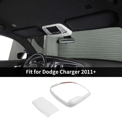 Front Reading Light Cover Lamp Trim Bezel For Dodge Charger/Durango/300C 2011+ Accessories | CheroCar