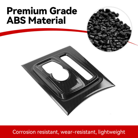 For 2015+ Chrysle 300/300C Center Console Gear Shift Panel Cover Trim