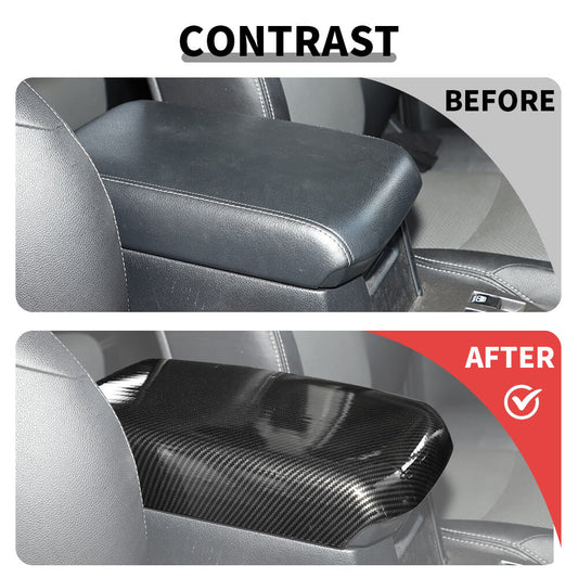 For 2010-2023 4Runner Center Console Armrest Box Panel Decor Cover Trim