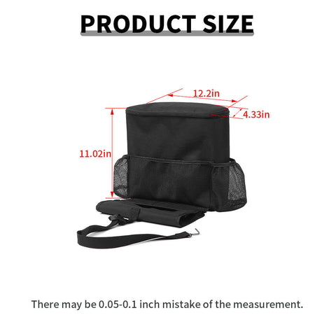 For Universal Car Seat Multi-Pocket Warm Keep Travel Storage Bag Organizer Holder