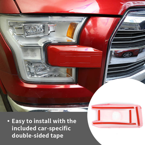 For 2015-2020 Ford F150 Front Face Bumper Headlight Grille Cover Trim
