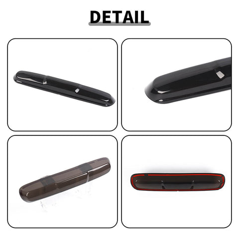 For 2007-2013 Chevy Silverado/GMC-SIERRA Smoked Black Hight Brake Light Lamp Cover Trim