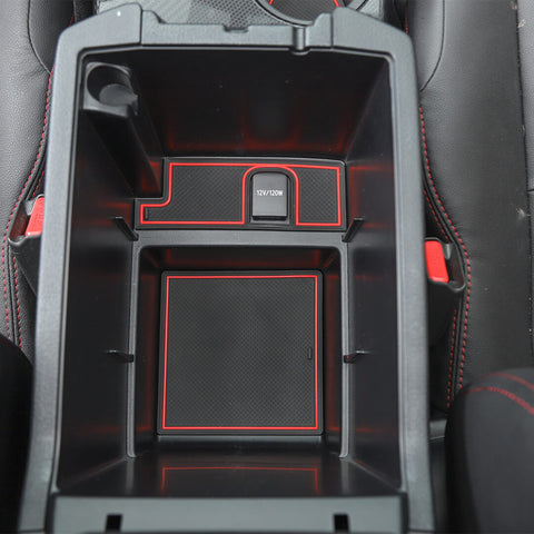 For 2010-2023 4Runner Interior Door Mat Gate Slot Pad Cup Mat Hold Cover