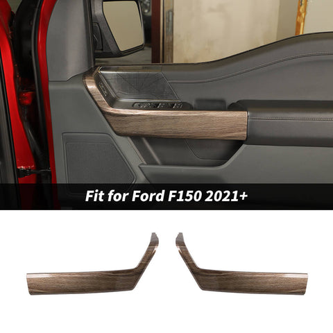 For 2021+ Ford F150 Inner Front Door Handle Panel Cover Trim Decor