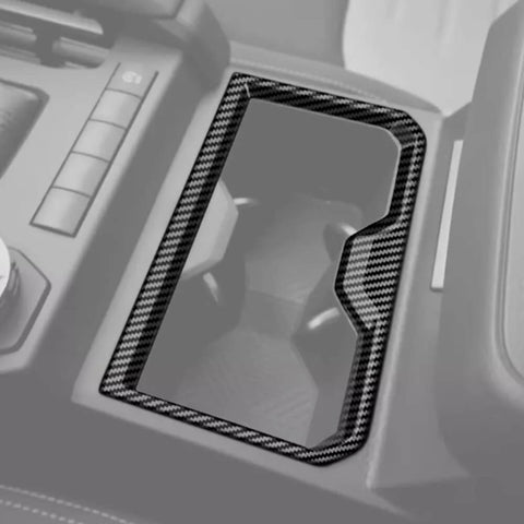 For 2024+ 4Runner Interior Front Center Gear Shift Cup Holder Cover Trim